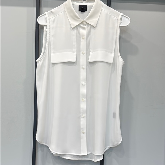 Worthington Tops - NWOT!! White Sleeveless Blouse